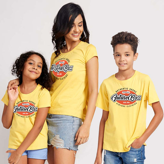 The Real Boss,  Tees For Son, Daughter And Mom.