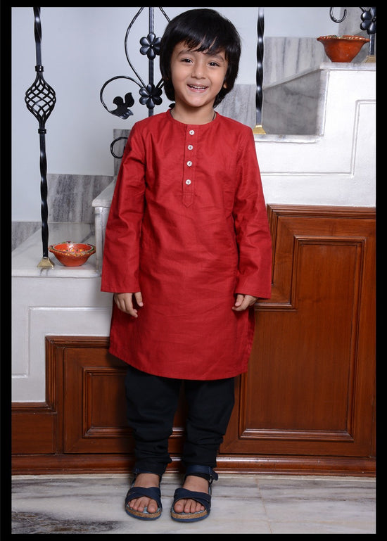 The Red Patakha - Kurta for father