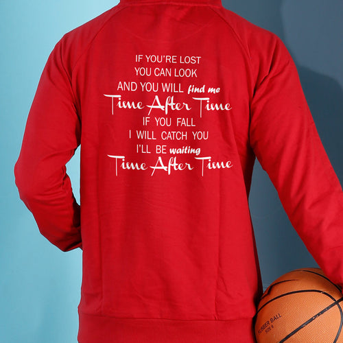 Time After Time, Matching Hoodie For Men And Crop Hoodie For Women