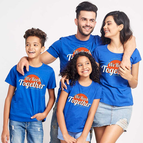 We Rock Together, Matching Family Tees