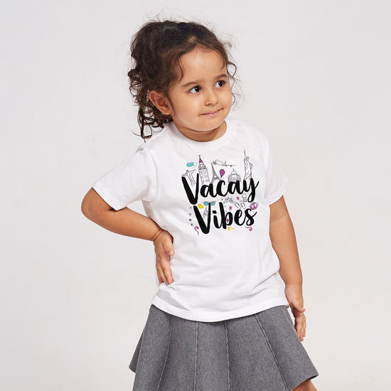 Vacay Vibes Matching Family Tees for Kid Daughter