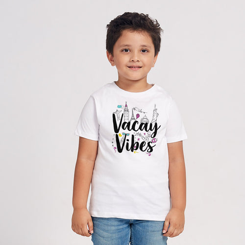 Vacay Vibes Matching Family Tees for Son