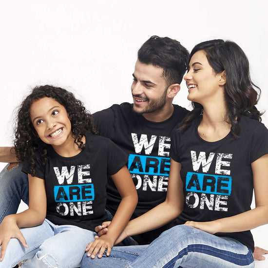 We are One Family Matching Tees