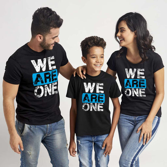 We are One Family Matching Tees