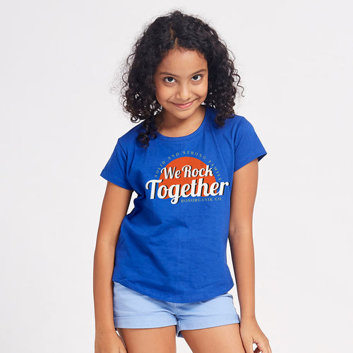 We Rock Together, Matching Dad/Mom/Daughter Family Tees For Daughter