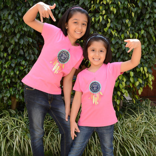 Wild & Free Combo Tees For Sisters