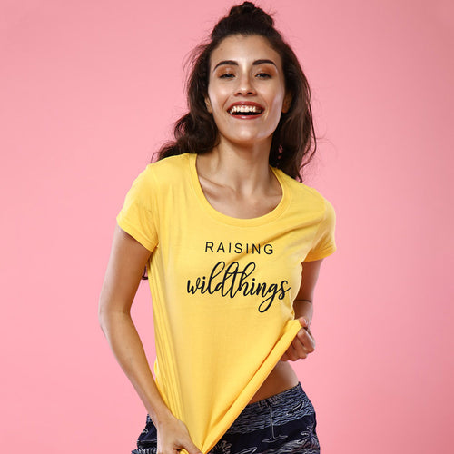 Wild Things, Matching Tees And Bodysuit For Women