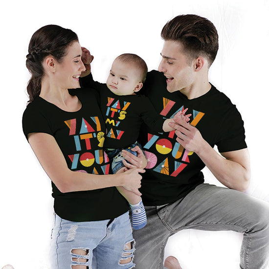 Yay it's Your Day Tees Matching Family Tees