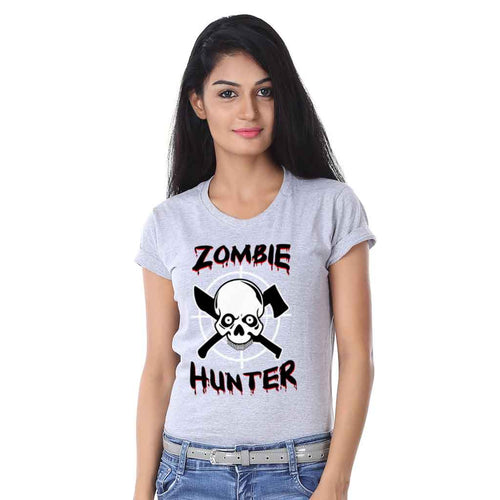 Zombie Hunter Halloween Family Tees