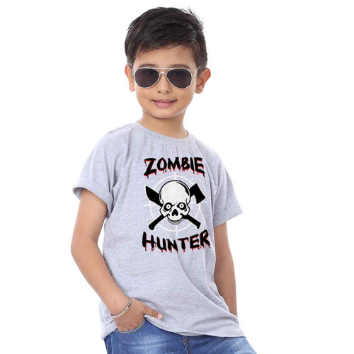 Zombie Hunter Halloween Family Tees