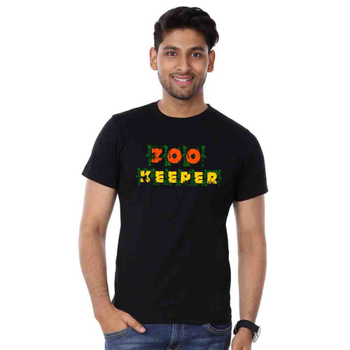 Black Zoo Keeper Father-Son Tees